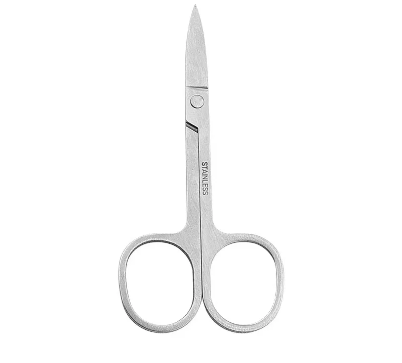 Professional Beauty Care Eyebrow Scissors Stainless Steel Cosmetic Makeup Tool Gold Scissors For Lash