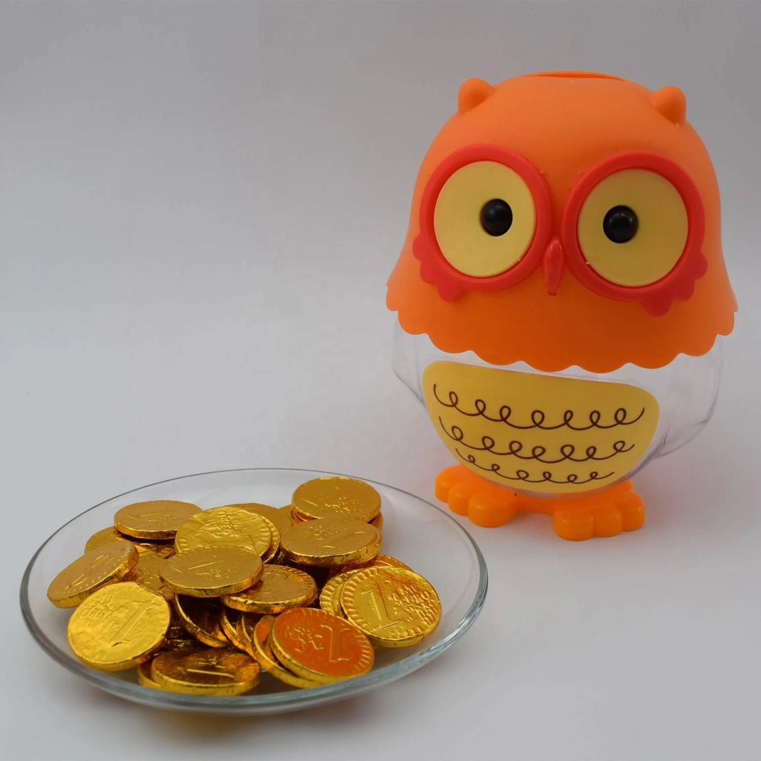 Candy toys  Owl bottle  hot sales  Owl shape Candy bottle  hot sales