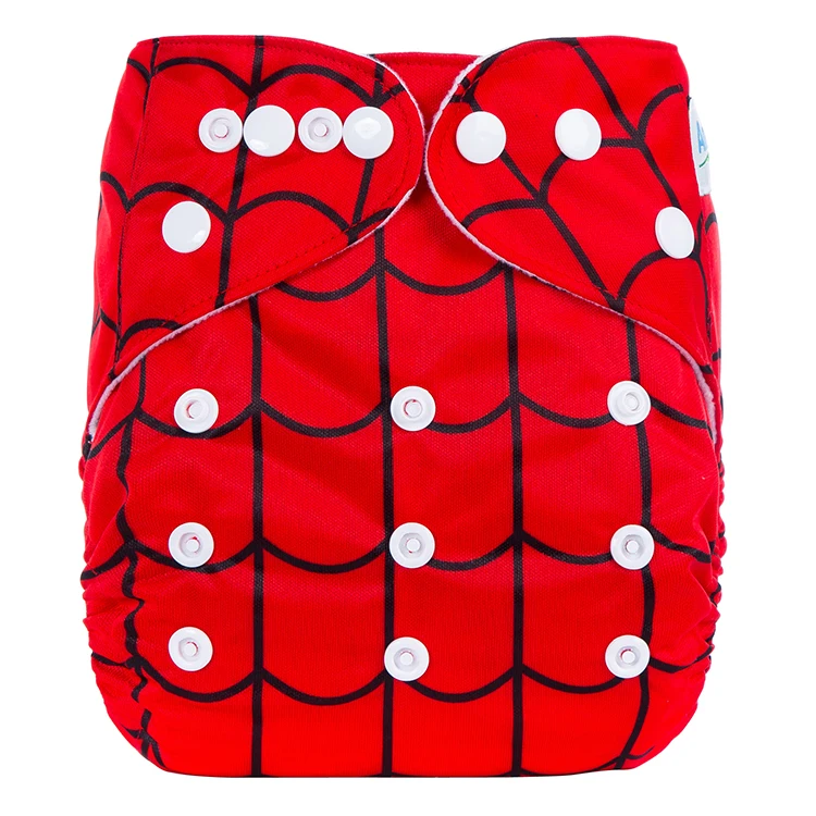 New design organic custom print fabric baby diaper baby cloth ecological  reusable baby washable cloth diaper nappies