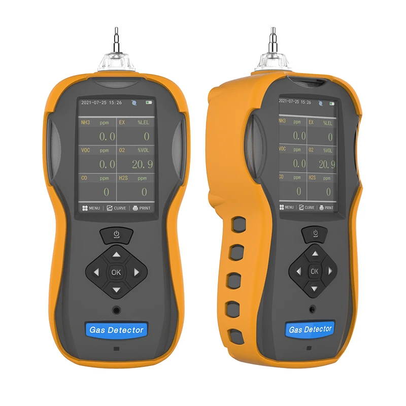 Factory supply new-arrival portable 6 gases optional gas analyzer ES60A with best price