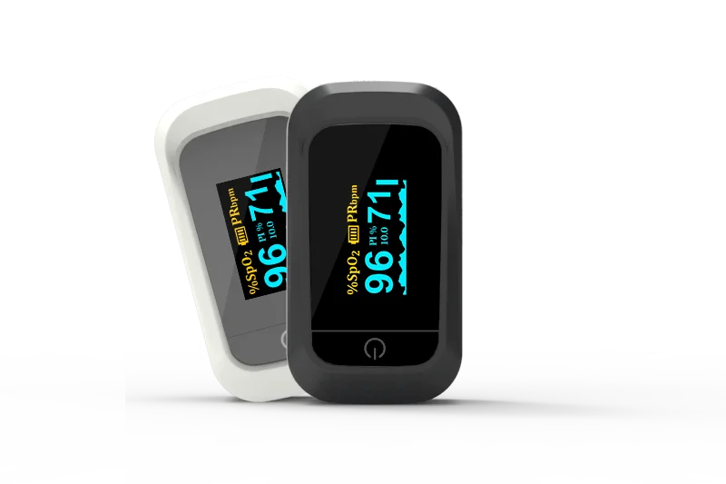 BSX Manufacturer Oxymetre with Pulse Rate Measurements and Pulse Bar Graph Portable Digital Fingertip Pulse Oximeter