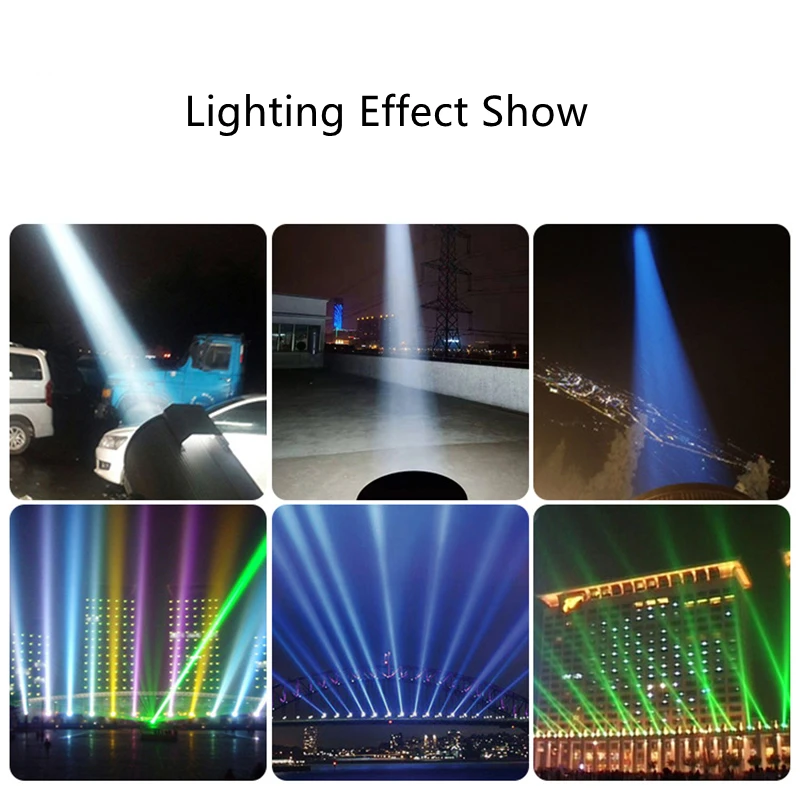 High Power Super Outdoor Sky Search Light 2 KW to 7KW Xenon Lamp Hotel Building Sky Beam Moving Head Searchlights