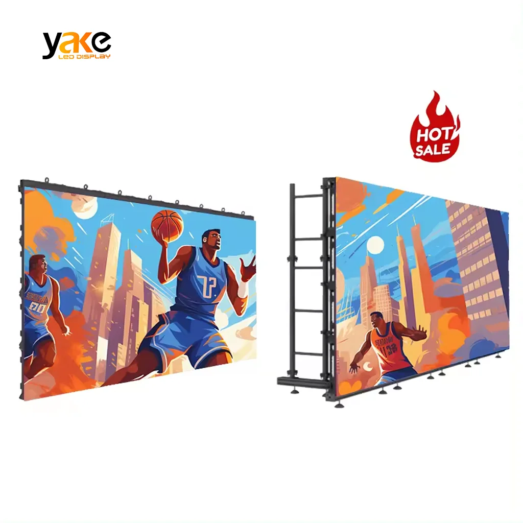 P3.91 Outdoor Advertising Led Screen For Shopping Ledwall Mall Electronic Video Wall Panel For Stage & Concert Display Usage