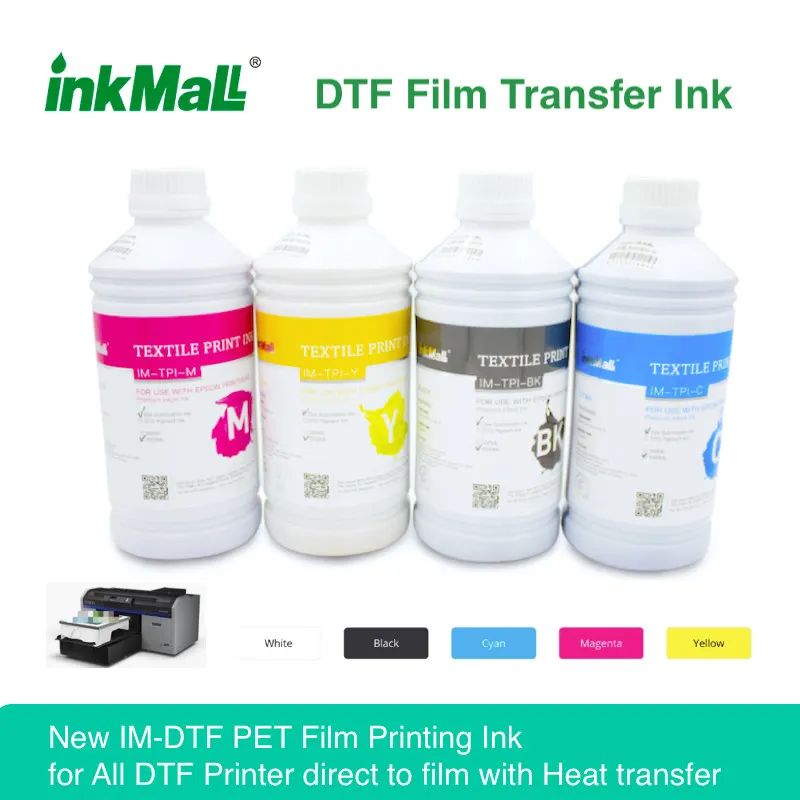 Inkmall DTF чернильная фабрика Лидер продаж Solf Hand feel Direct to Pet Film Ink для DIY футболки свитера толстовки спортивной