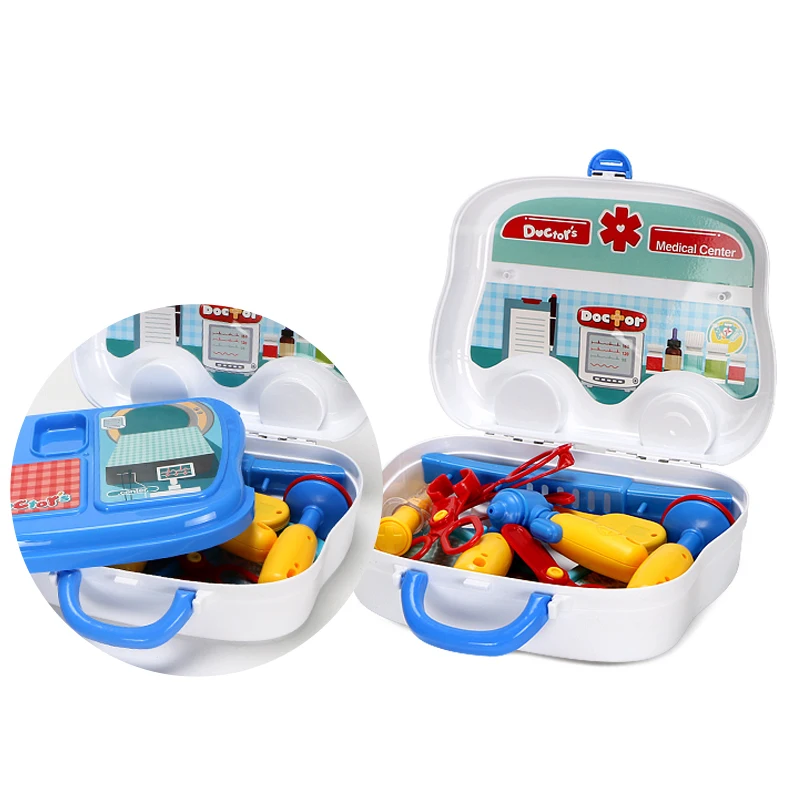 Most popular DIY pretend plsy simulation doctory indoor role play medicalk tool set doctor kit toys