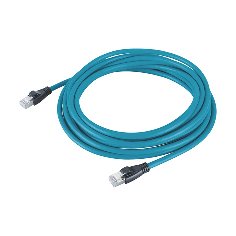 RJ45 8P8C Male to Male Plug PUR Cat 5e/Cat 6A/Cat 7 Ethernet Network Patch Cables 0.3-305m