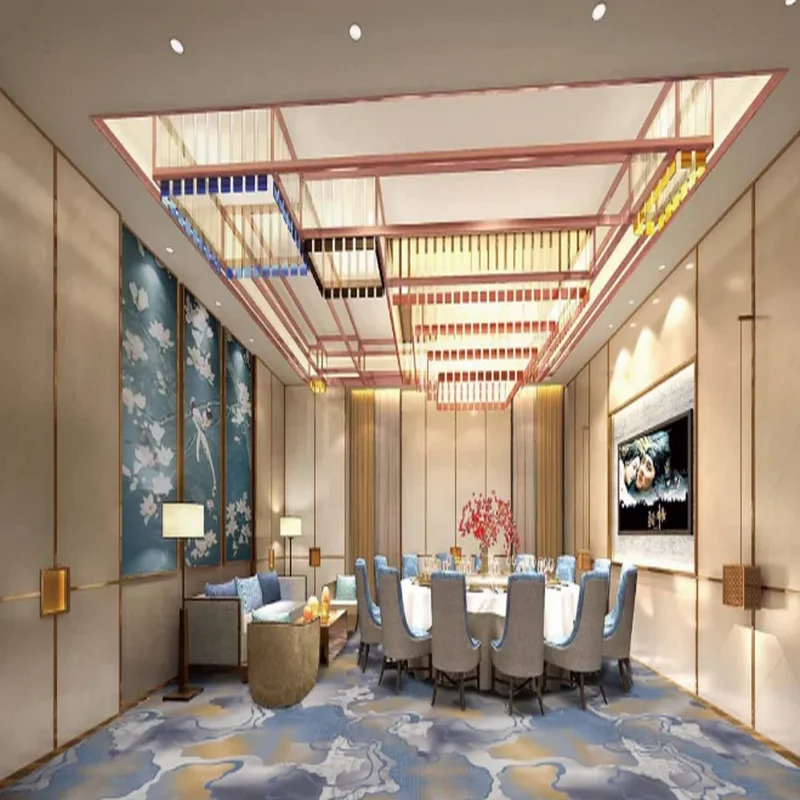 Luxury Design Hotel Lobby Carpet Cheap Price AXminster Woven Jacquard Nylon Loop Pile Tufted Cut Pile Rug Washable Classic Style