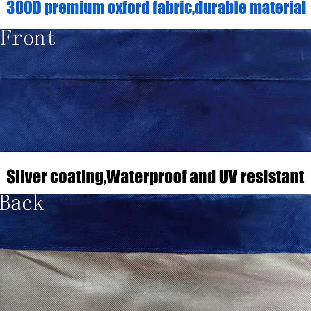 Heavy Duty Waterproof And Uv Proof Boat Cover 600d Oxford Cloth Boat Cover Machine General Yacht Cover