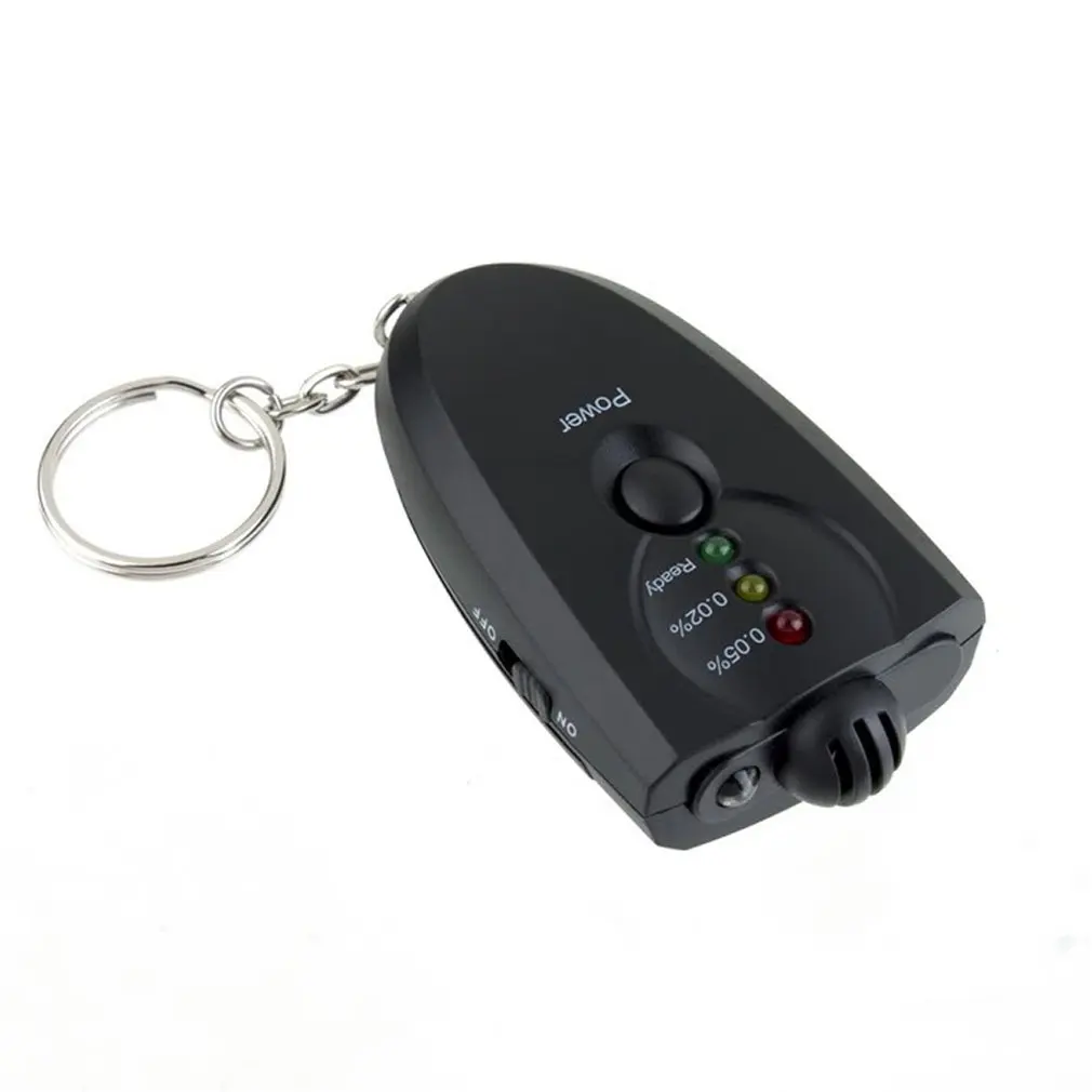 Portable Keychain Design LED Alcohol Breath Tester Breathalyzer