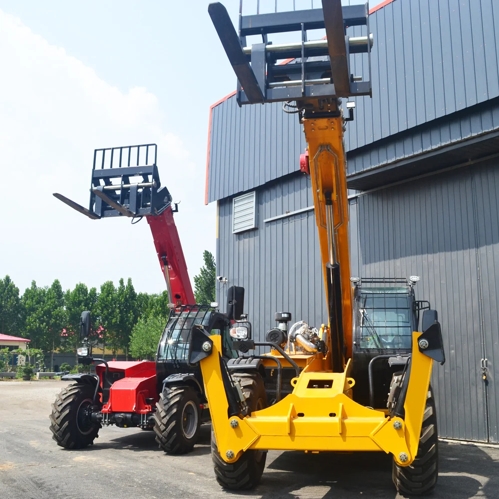 18m telescopic handler forklift custom cargo fork  3.5tons diesel forklift  telehandller price all terrain forklift 5ton