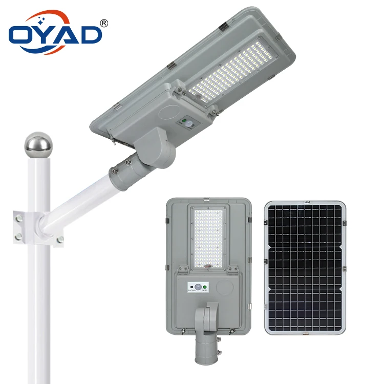 
Radar sensor Outdoor waterproof ip67 aluminum housing 100w 180w integrated all in one street solar led light 