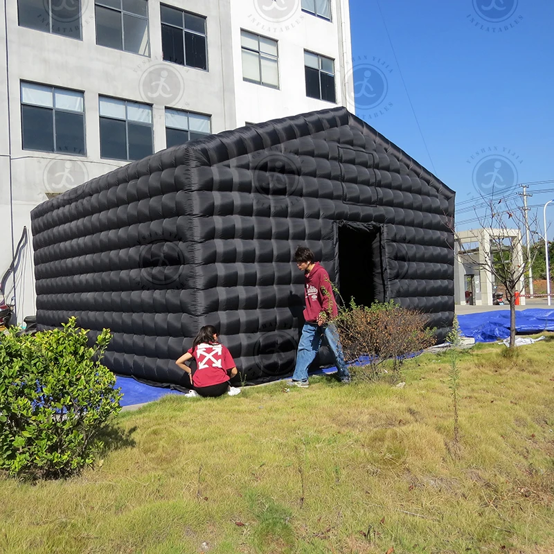 Hot SaleFactory Custom Cheap Inflatable Disco Nightclub Tent Led Lighting Mobile Night Club Tent Inflatable For Party