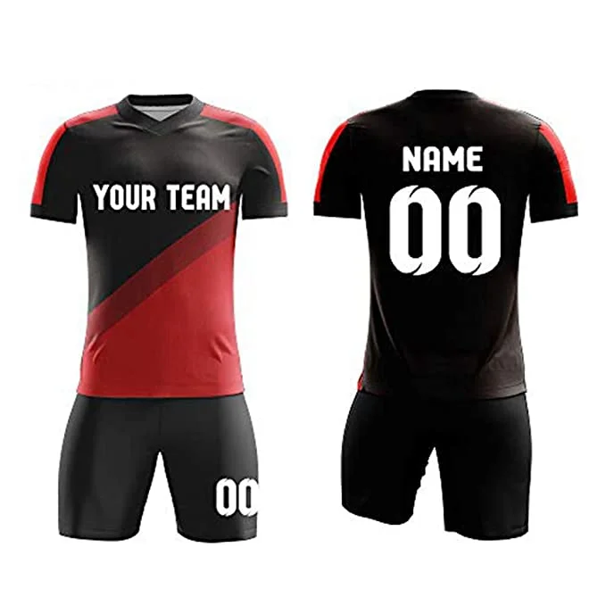 Factory wholesale cheap custom team uniform football uniform custom design soccer wear for men