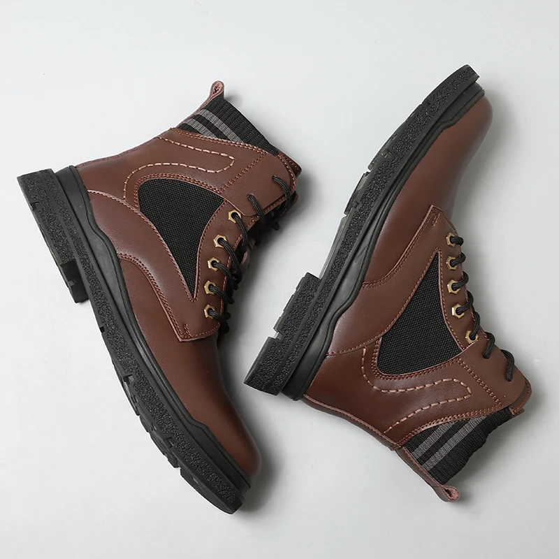 Fashion Doc Martin Boots Winter Rick Owens Boots Aigle Mongolian Fur Boots For Men