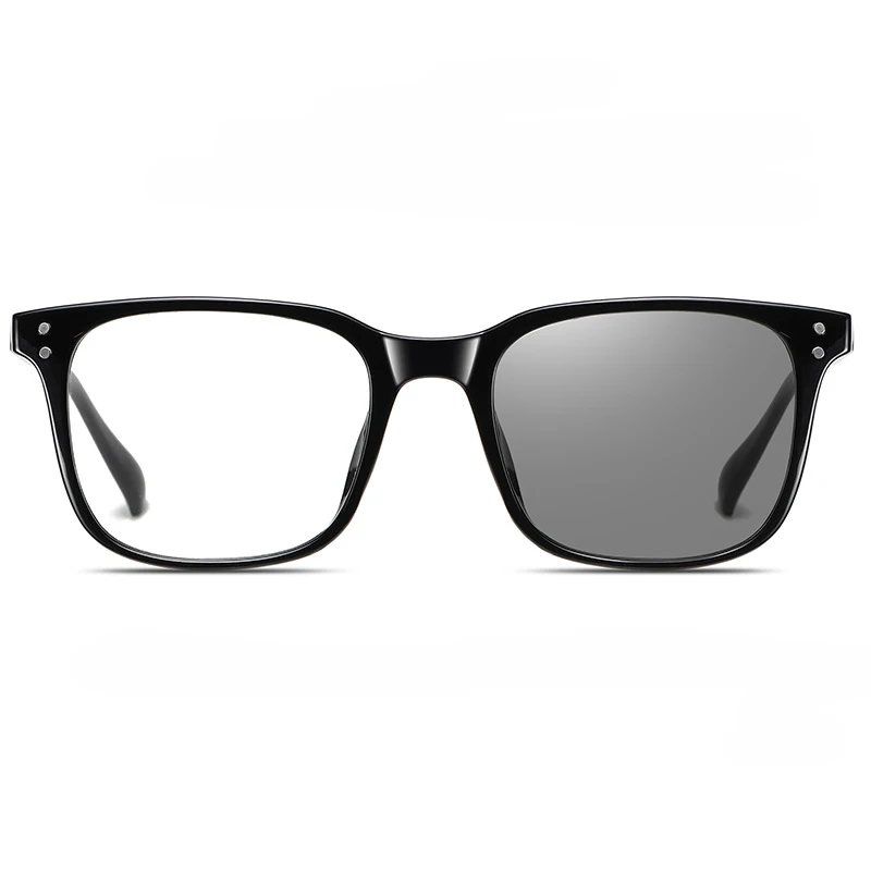 Fashion Vintage Big Square TR90 Anti Blue Light Blocking Eyeglasses Eyewear Manufacturer Photochromic Glasses Frames