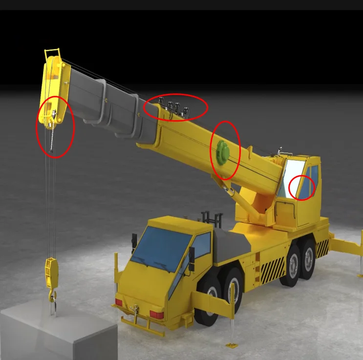 Hoisting Weight Limiter Load Moment Indicator for Crawler Crane