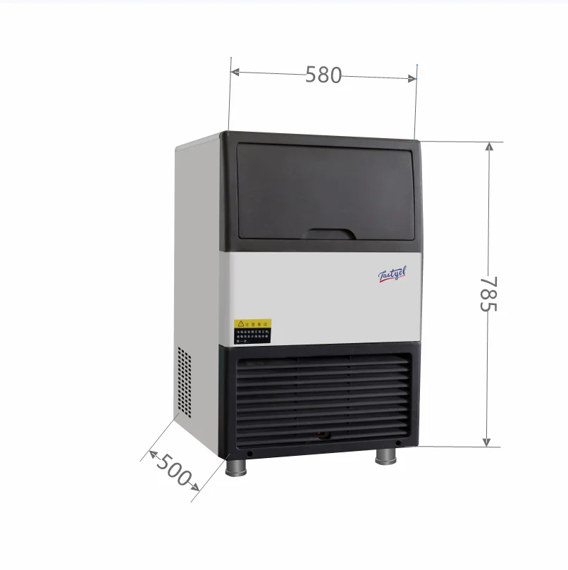 Factory Energy Saving Commercial portable Cylindric Ice Maker for sale  ice cube maker machine ice cube making machine