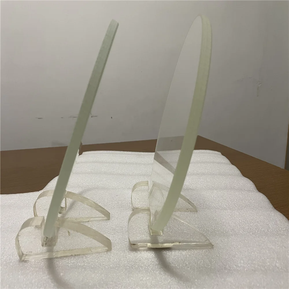 Factory Price Fire Resistant Round High borosilicate Glass with High-Heat Resistance