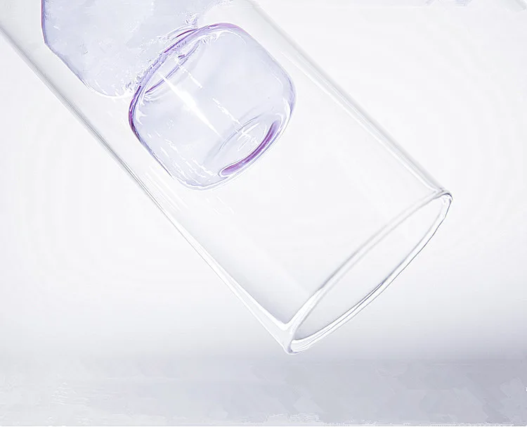 Hot selling home table decorative tall color flower glass vase