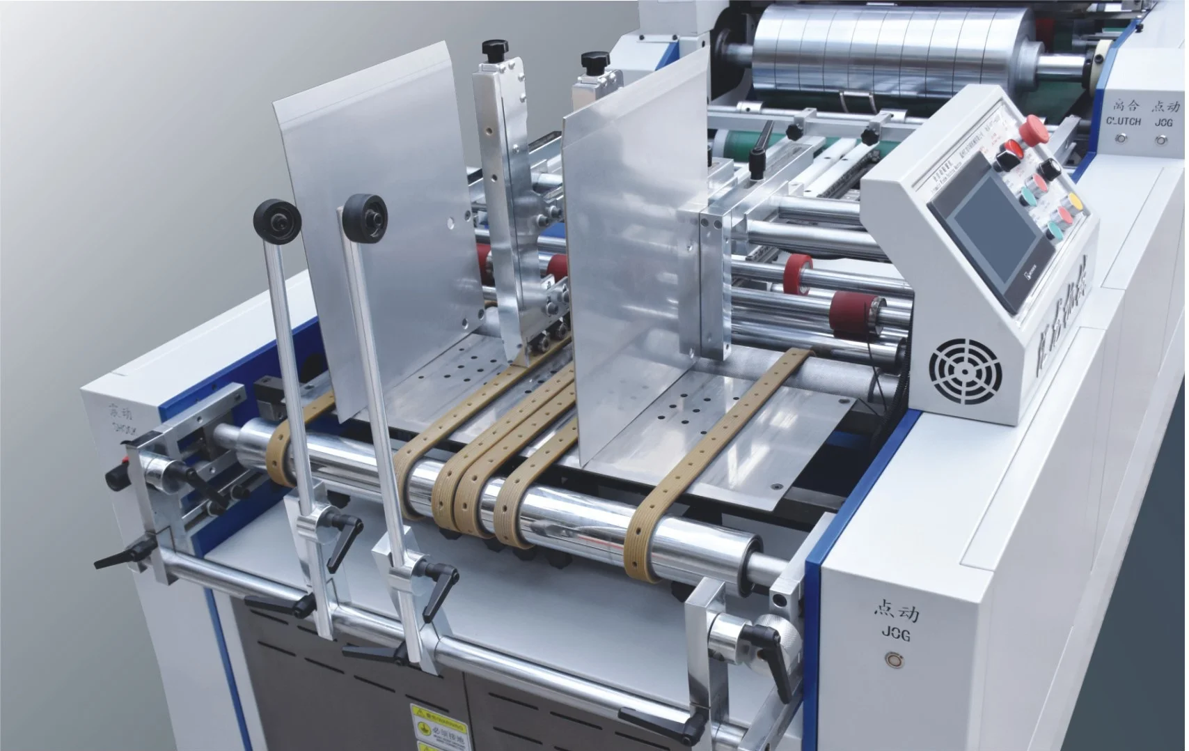 China Manufacturer Full-automatic High Speed Window Patching Machine for Tissue Box Medicine Box and Shirt Box