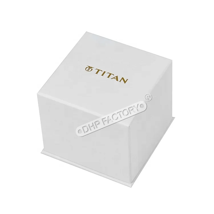Custom Logo Special Paper Round Tube Black Single Watch Box Display For Watch Strap Box Packaging With Flocking Pillow