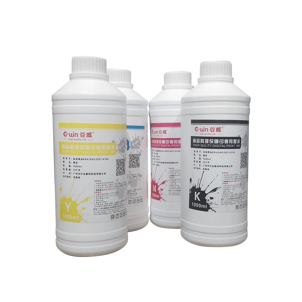 Gwin High Quality Sublimation Printer Consumables 1000ml Sublimation Ink  for Sublimation Inkjet Printing Machine