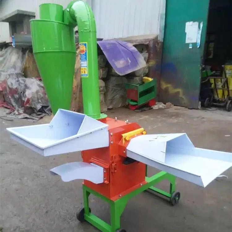 High Output Hay Forage Cutter Paddy Straw Cutting machine Maize Stalk Shredder Grass Chopper