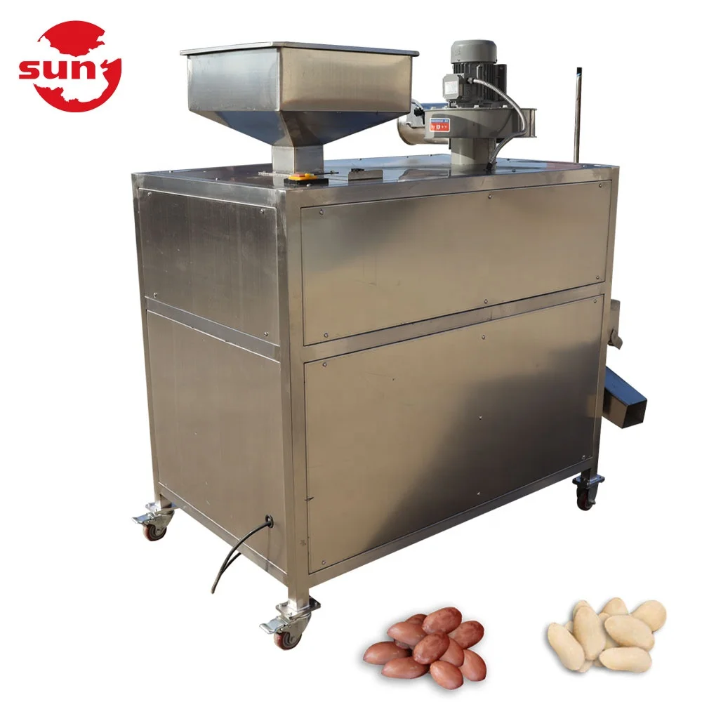 Professional Manufacturer Durable Popular Spiral Type Cashew Peeling Machine