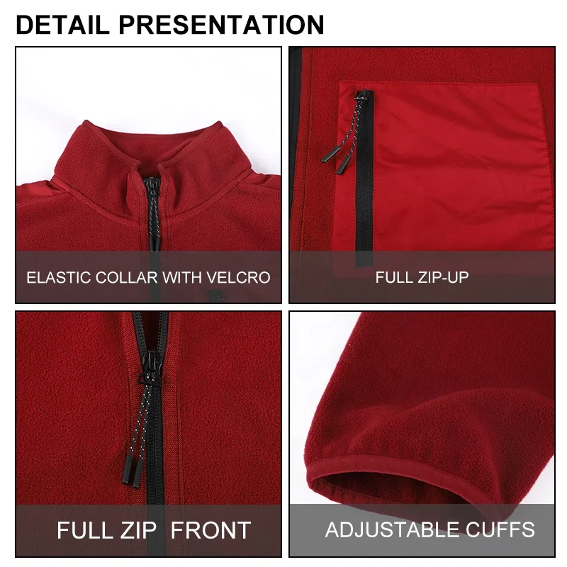 Custom Logo Wholesale Mens Tactical Soft Shell Polar Fleece Jacket Outdoor Mountain Climbing Winter Warm Jacket