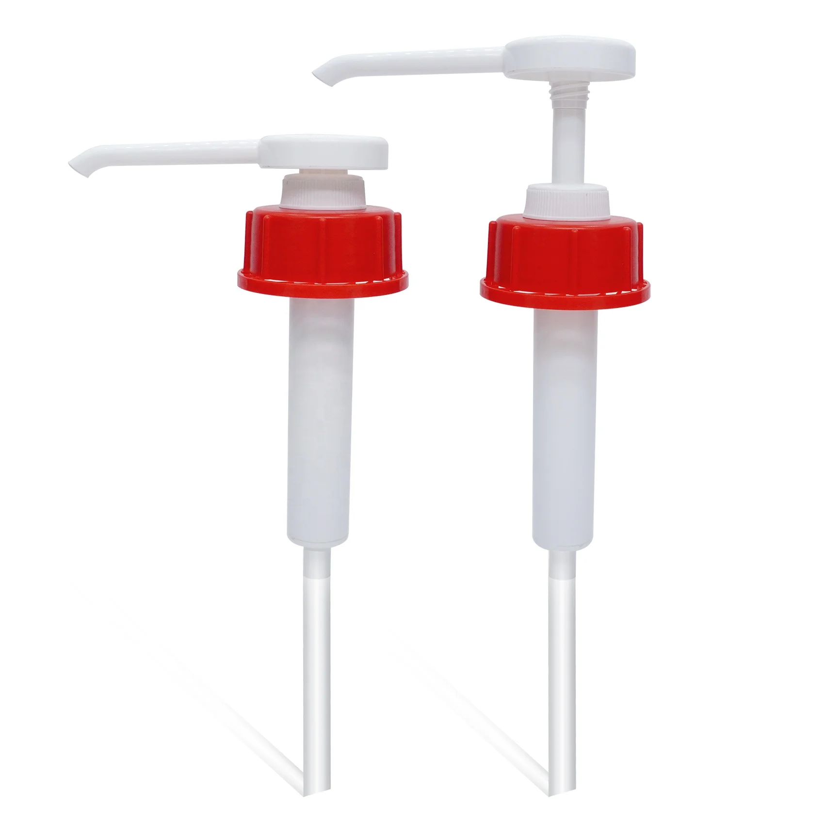 Customized Plastic 45mm Food Grade Dispenser Sauce Syrup Pumps for Gallon Jugs