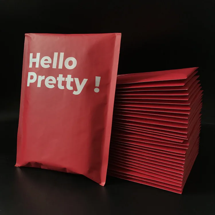 Custom Logo Eco Friendly Recyclable Biodegradable Compostable Honeycomb  Mail Envelopes Padded Bubble Mailer Bag