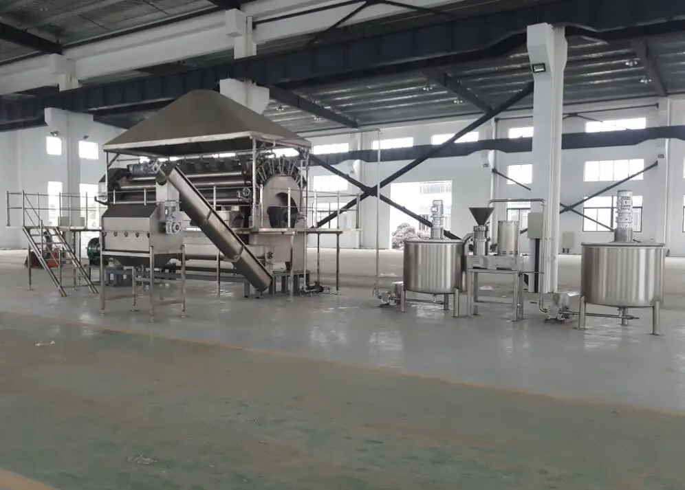 oatmeal production line Automatic Rice Flakes Production Line rice flour making machine
