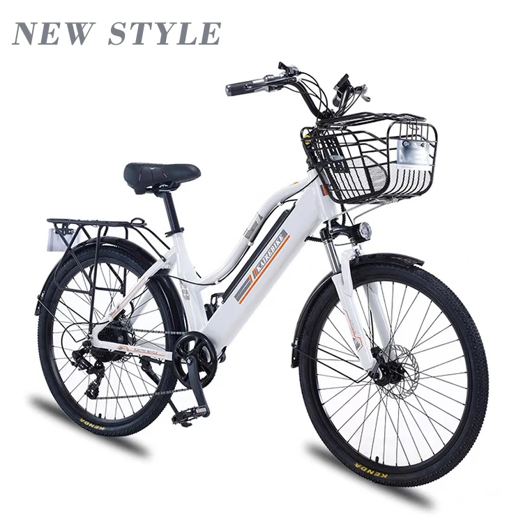 electric bike 26 inch 36V 350w rear motor city mtb mountain bicycle ebike