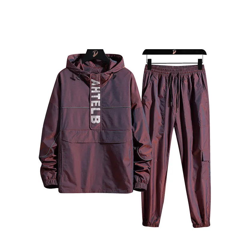 Wholesale custom logo sublimation reflective slim fit sports psg mens sportswear tracksuit