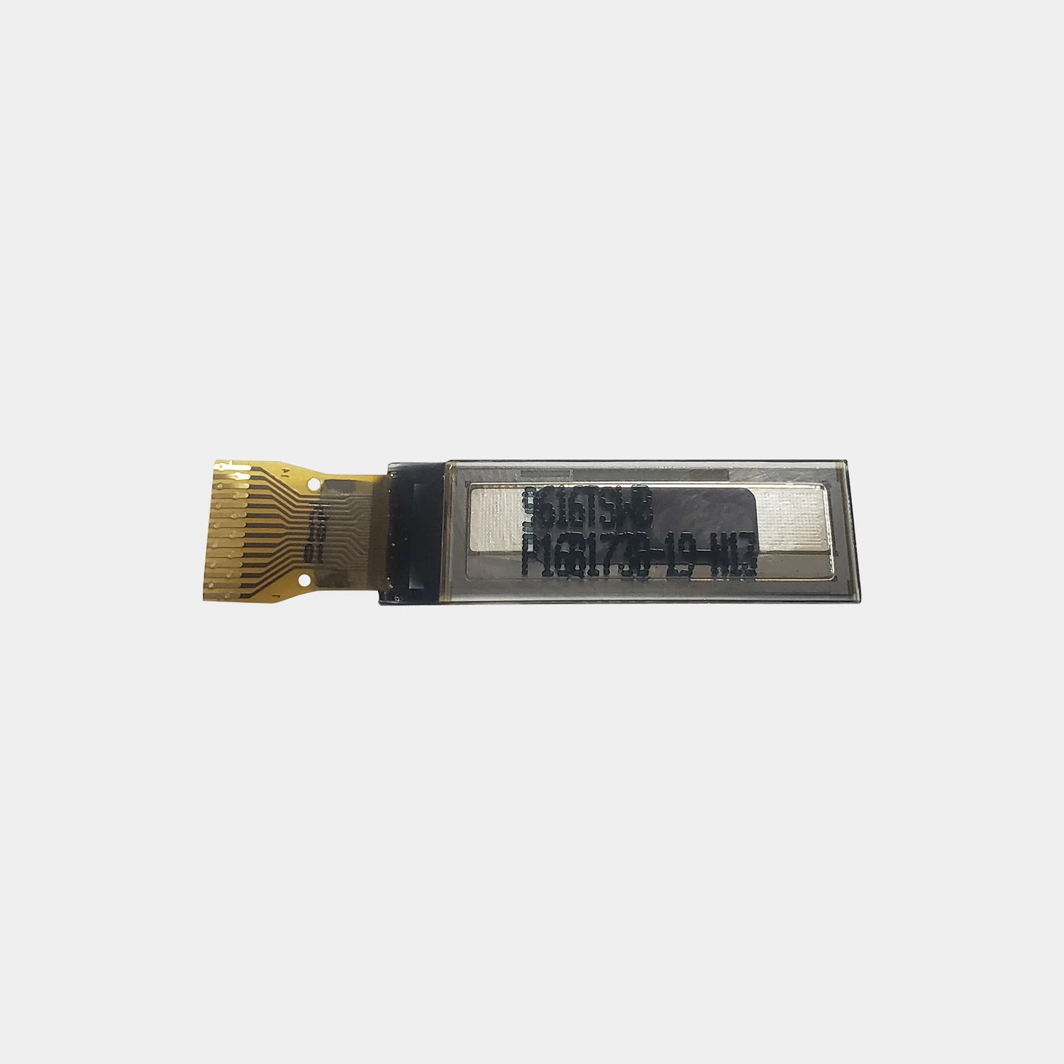 0.84 inch 96x16 oled display driver IC ssd1306 oled display 1.3 14 pin connector mini oled i2c 120 nits 2000:1 Contrast
