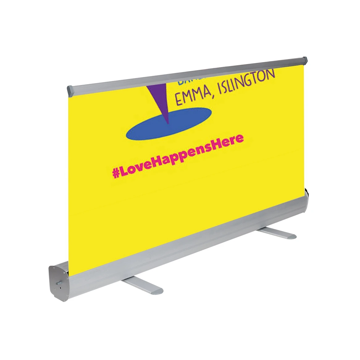 New Aluminum Outdoors Hot Sale Roll Up Yz Display Stand Banner Advertising