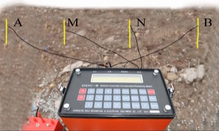 Geophysical Resistivity Meter Geoelectric Equipment For Ground Water Detector and Water Finder