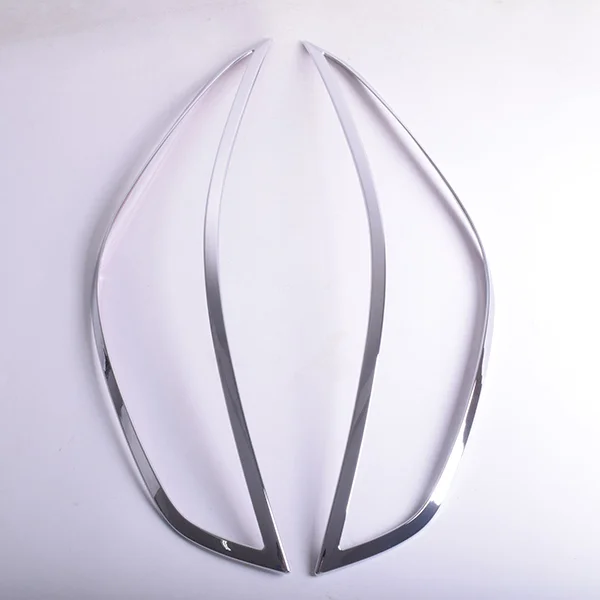 Hot Sale Car Accessories Exterior Trim Set Kit Decoration ABS Chrome For Hyundai Accent 2018
