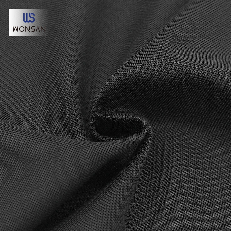 Law Enforcement Department Mercerized Cotton 65S Mercerizer Pique T-shirt Base Layer Plain Dyed Knitting Fabric
