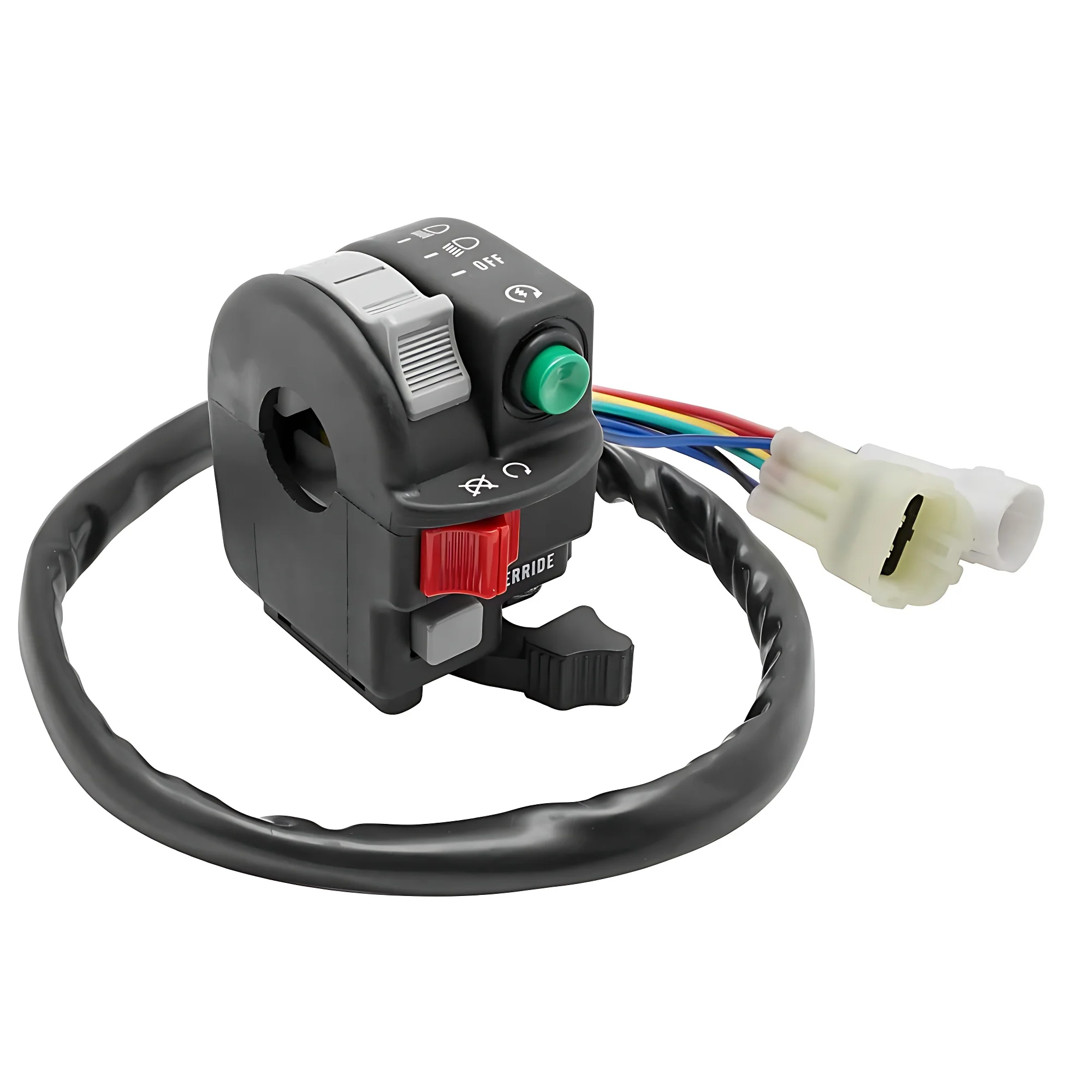 Left Handle Start Stop Headlight Switch For Yamaha Big Bear 400 Kodiak 450 Grizzly 350 400 450 660 YFM350 YFM400 YFM450 YFM660