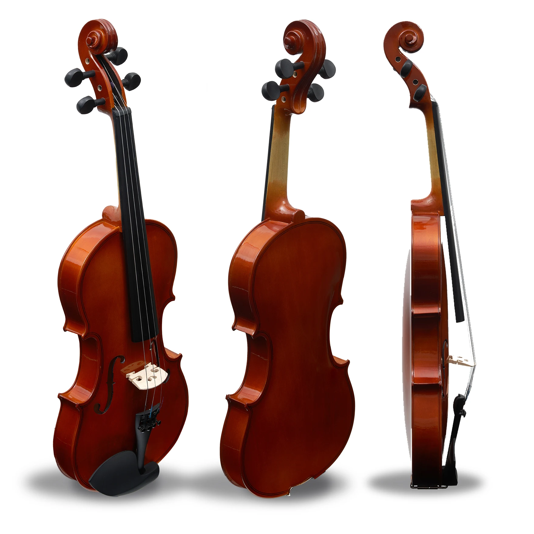 Affordable new design 1/4 Linden plywood 4/4 Premium violin instrument music