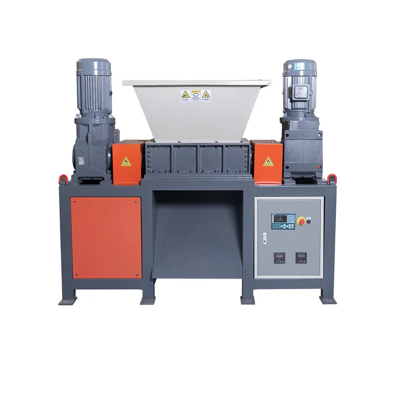 Factory Price Portable Scrap Mini Shredder New Metal Steel Dual Shaft Scrap Mini Shredder For Sale