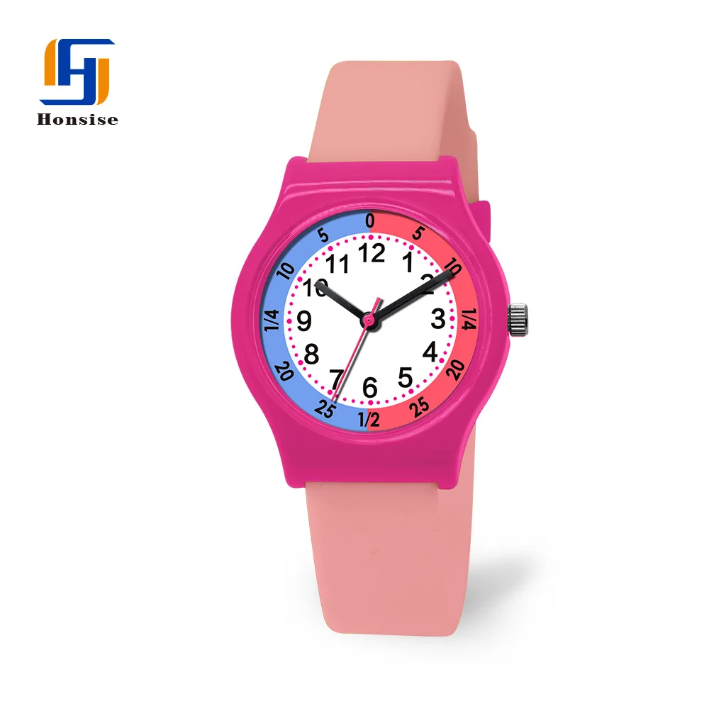 Armbanduhr Hot Sale Promotional Custom Silicone Strap Quartz Hand Watch Gifts For Kid Children Quartz Watch