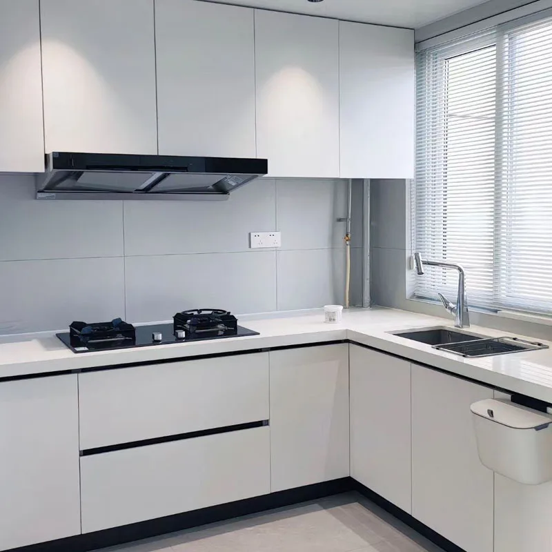 Factory customized design kitchen cabinets modern stainless steel home classic european cabinets and vanities closets