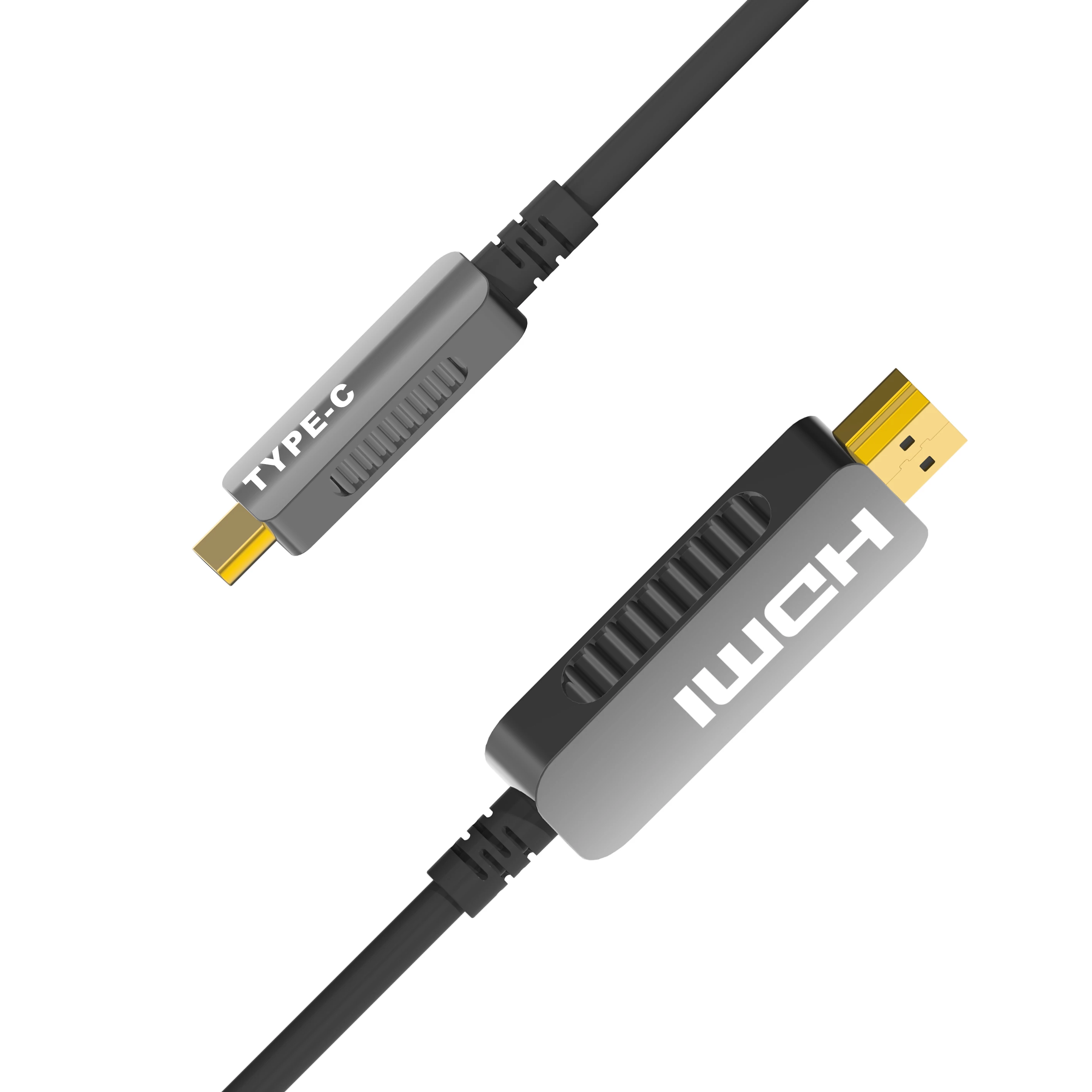 New Product 4K HDR Type C to HDMI Active Optical Cable Plug and Play AOC