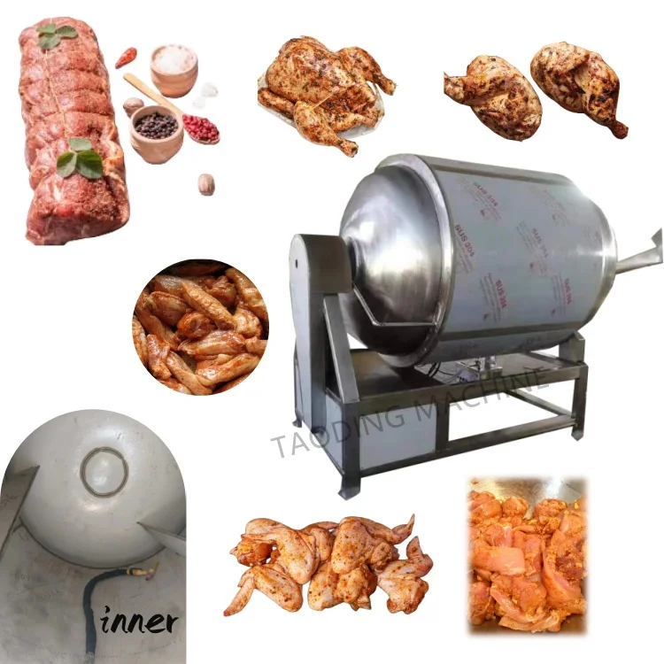 Poti, Georgia	commercial meat tumbler 100kg capacity	meat marinator machine	chicken marinade tumbler vacuum marinating machine