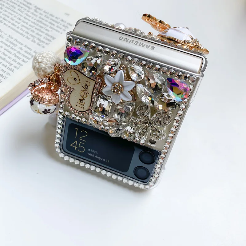 Chinese Manufacturer Diamond Case Z Flip 3 Case Z Fold 3 Case