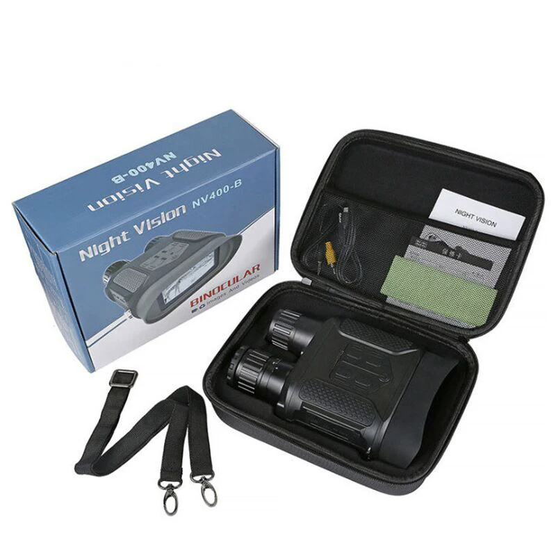 NV400B Thermal Night Vision Binocular With LCD Display 3w IR Infrared Binoculars Telescopes Night Vision