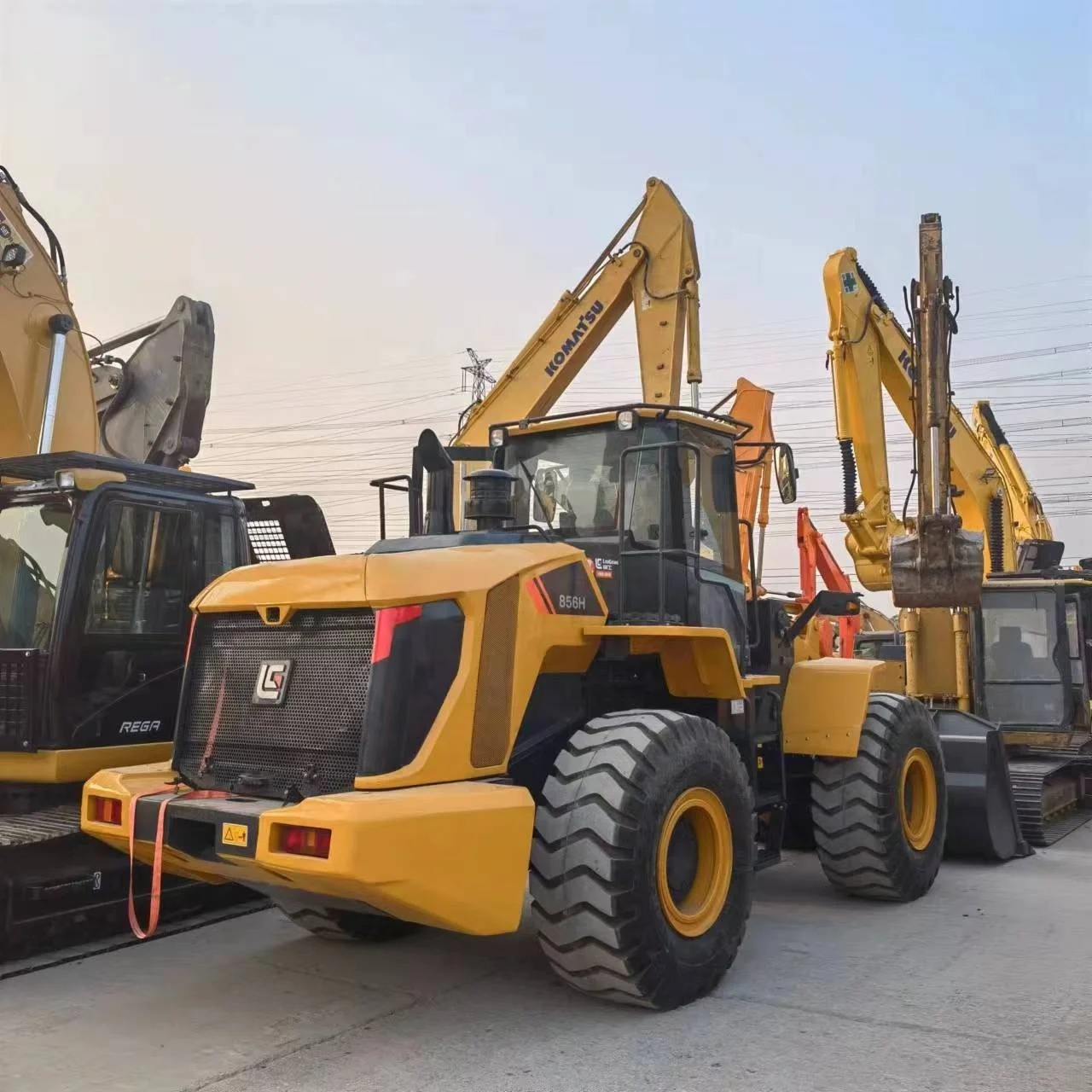 liugong CLG 856H China liugong clg856 5 ton wheel loader machine 856