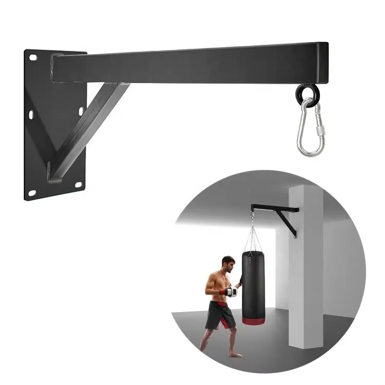 Boxing Muay Thai Heavy Bag Rack Martial Arts Fight Hanging Sandbag Hook Holder Wall Punching Bag Bracket